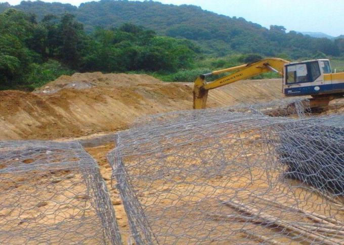 Stone Gabion Box Hexagonal Hole For Reinforce River Banks 2