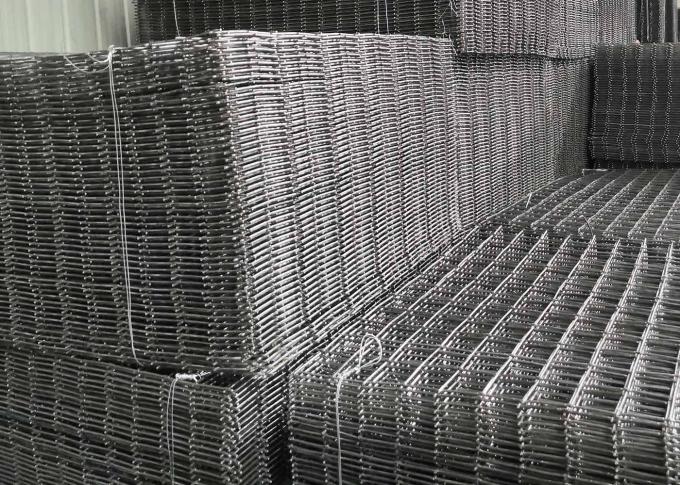 5.8m*2.2m Welding Wire Mesh , Galvanised Steel Mesh Panels 2