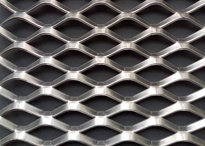 Galvanized Diamond Expanded Metal Mesh 3.0mm -8.0mm Thickness 0
