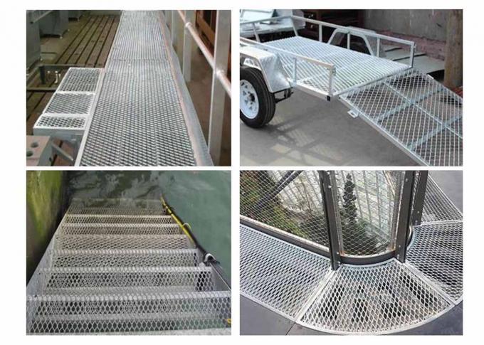 Stainless Steel Expanded Metal Diamond Mesh For Floor Gratings 1