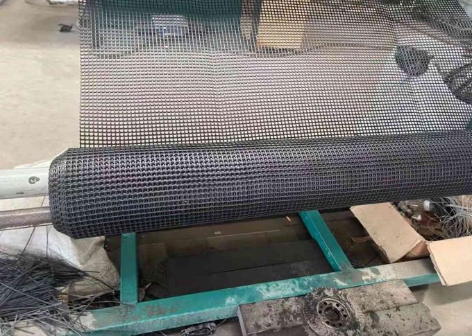 Heavy Duty Plastic Wire Mesh , Extruded Square Netting 6mm Hole Size 1