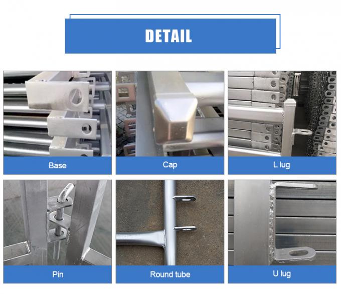 Cattle fence panel for livestock or farmyard with hot dipped galvanized 4