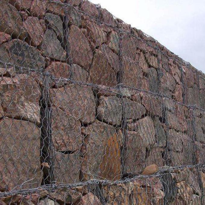 4x1x1m Gabion Box with 2.7mm Wire Diameter for Retaining Walls and Erosion Control 2