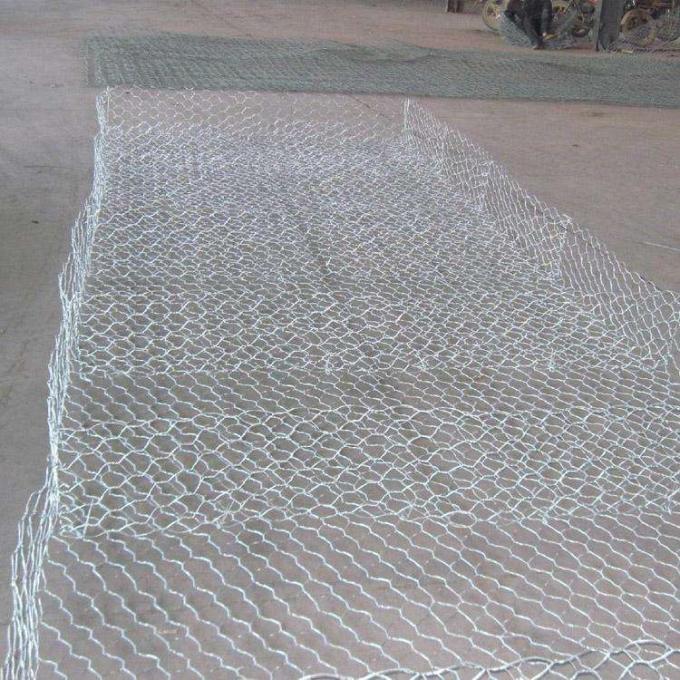 Double Twist Weaving Gabion Basket 60x80mm Mesh Size for Landscaping Projects 1