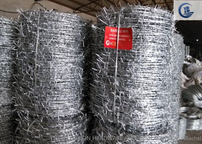 Easy installation hot dipped galvanized barbed wire fence for farm 2