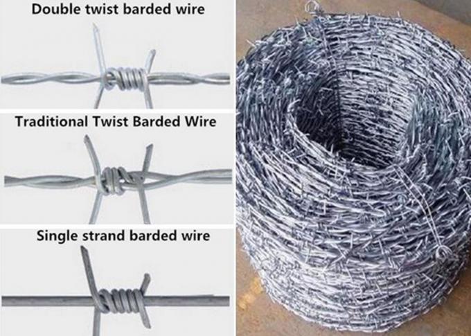 Easy installation hot dipped galvanized barbed wire fence for farm 5