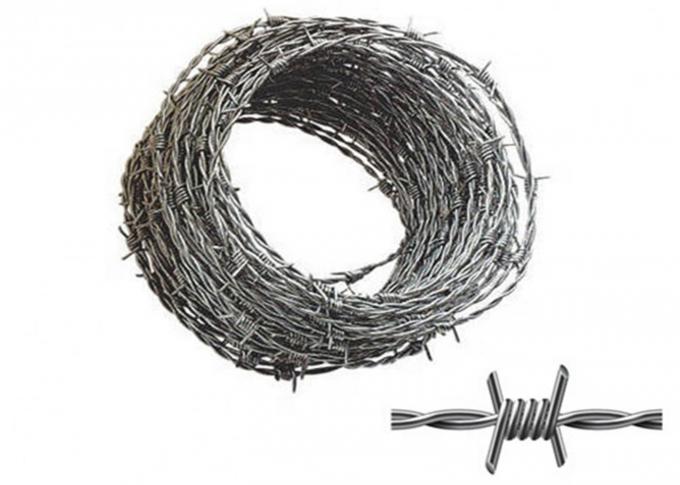 Barbed wire farm fencing  Security Fence hot dipped galvanized 1