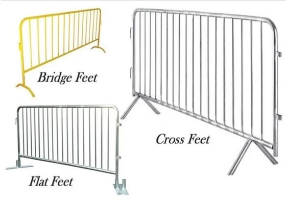 Good Quality Welded Mesh Fencing & Hot Dipped Galvanized Welded Mesh Fence 2.0m-2.5m Pedestrian Fencing Barriers on sale