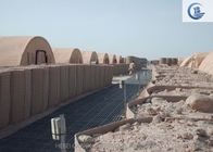 حواجز Hesco العسكرية الحديثة ، Hesco Fencing 3mm-5mm Wire Diameter ISO9001