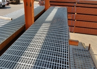 Gelast stalen staafrooster, duurzaam metalen staafrooster voor dekplatform