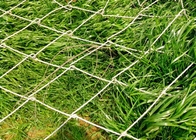 Hot Dipped Galvanized Spiral Wire Mesh , Rockfall Wire Rope Mesh Netting