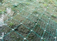 2,0 mm 2,2 mm Rock Fall Protection Mesh Groene Rock Fall Barrier