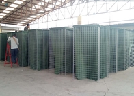 กำแพงทรายทหาร Hesco Barrier, Hesco Fence พร้อมผ้า Geotextile