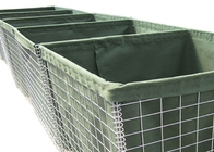 อุปสรรคทางการทหาร Hesco 4.0 มม. 4.5 มม. ติดตั้งง่าย Hesco Gabion Baskets