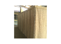 Hesco Bastion Barrier Wall , Welded Gabion Mesh For Military / Flood