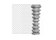 Valla de malla de eslabones de cadena de ventilación 1.0mm-6.0mm con malla de nylon