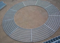 Silver Plate Steel Bar Grating Special Shpaed  Metal Trench Drain Grates