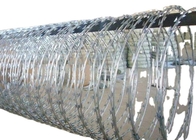 Custom Razor Fencing Wire Stainless Steel Concertina Coil Wire