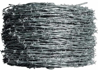 Security Barbed Wire Fence PVC Coated For Farm / Prison