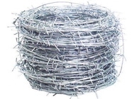 Security Barbed Wire Fence PVC Coated For Farm / Prison