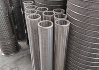 Stainless Steel Sieve Screen , Johnson Wedge Wire Screen for Water Well