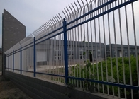 Galvanzied / PVC Powder Coated Steel Pipe Fence 2.0m Width Custom Accepted