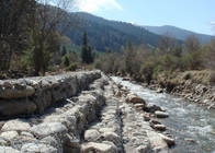 Usine argentée de matelas de Gabion des paniers 80mmx100mm de Gabion de fil de Galfan