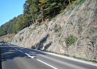 3.0mm Rockfall Protection Netting 80X100mm مزدوج الملتوية شبكة سلكية سداسية