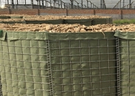 Modular Design HESCO Flood Barrier Wall , Welded Mesh Gabions UV Resistant Treatment