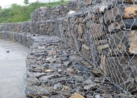 Galvanized Hexagonal Gabion Box 3mX1mX1m Steel Gabion Wall