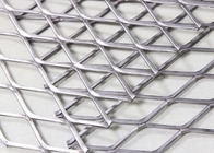 Silver Expanded Metal Mesh Screen Corrosion Resistance For Architectural