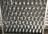 Maille en aluminium déployée galvanisée par maille perforée adaptée aux besoins du client en métal