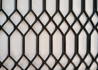 Listello decorativo in metallo espanso in acciaio inossidabile, maglia diamantata galvanizzata