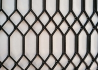 Decorative Stainless Steel Expanded Metal Lath , Galvanized Diamond Mesh