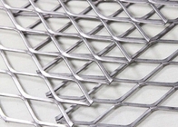 الزخرفية الفولاذ المقاوم للصدأ اللوح المعدني الموسع ، شبكة الماس المجلفن