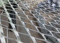 Galvanized Diamond Expanded Metal Mesh 3.0mm -8.0mm Thickness