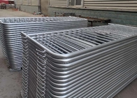 Traffic Metal Crowd Control Barriers / Metal Pedestrian Barriers For Temporary Isolation