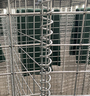 Military defensive barrier wall hot dipped galvanized welded gabion