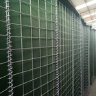 Military defensive barrier wall hot dipped galvanized welded gabion