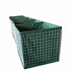 Military Hesco barrier hot dipped galvanized welded gabion for flood control