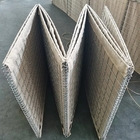Hàng rào quân sự Hesco rọ đá mạ kẽm nhúng nóng để kiểm soát lũ lụt