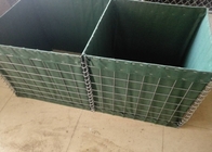 Military gabion barrier with hot dipped galvanized for army and flood control