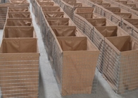 Galfan military hesco barrers wall with hot dipped galvanized welded gabion