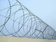 Stainless steel BTO-22 concertina razor wire security fence for border