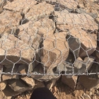 Stainless Steel Gabion Box Double Twist Weaving Leno mettress