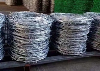 75mm-120mm Barb Spacing Barbed Wire Fence security farm fencing