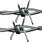 Hot dipped galvanized Barbed Wire Fence Packed for boundary fencing