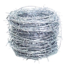 Hot dipped galvanized Barbed Wire Fence Packed for boundary fencing