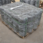 Hot dipped galvanized Barbed Wire Fence Packed for boundary fencing