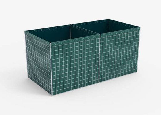 buy Military Sand Wall Hesco Barrier , Hesco Fence With Geotextile Fabric online manufacturer